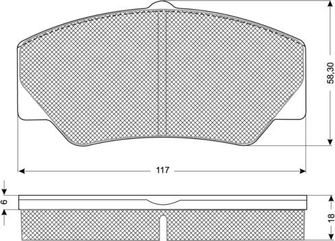 Procodis France PF1030 - Komplet Pločica, disk-kočnica www.molydon.hr