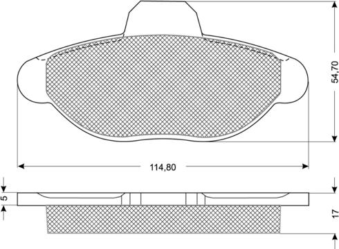 Procodis France PF1033 - Komplet Pločica, disk-kočnica www.molydon.hr