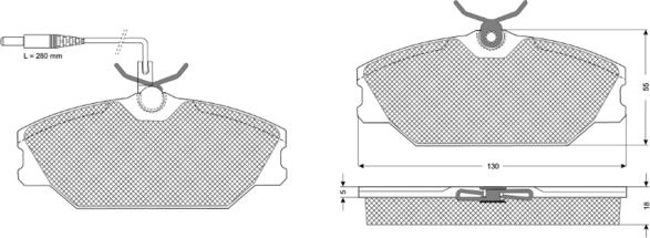 Procodis France PF1076 - Komplet Pločica, disk-kočnica www.molydon.hr