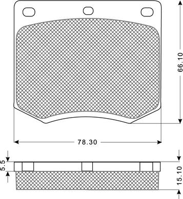 Procodis France PF1199 - Komplet Pločica, disk-kočnica www.molydon.hr