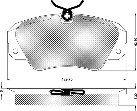 Procodis France PF1191 - Komplet Pločica, disk-kočnica www.molydon.hr