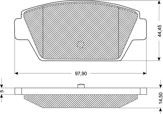 Procodis France PF1154 - Komplet Pločica, disk-kočnica www.molydon.hr