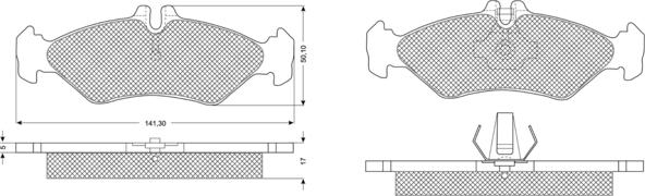 Procodis France PF1150 - Komplet Pločica, disk-kočnica www.molydon.hr