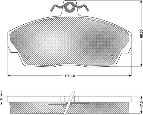 Procodis France PF11511 - Komplet Pločica, disk-kočnica www.molydon.hr