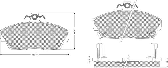 Procodis France PF1151 - Komplet Pločica, disk-kočnica www.molydon.hr