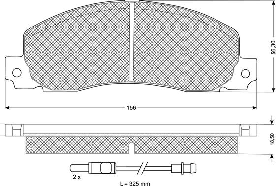 Procodis France PF1165 - Komplet Pločica, disk-kočnica www.molydon.hr