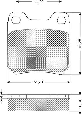 Procodis France PF1160 - Komplet Pločica, disk-kočnica www.molydon.hr