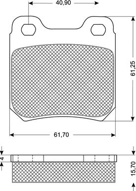 Procodis France PF1161 - Komplet Pločica, disk-kočnica www.molydon.hr