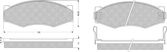 Procodis France PF1109 - Komplet Pločica, disk-kočnica www.molydon.hr