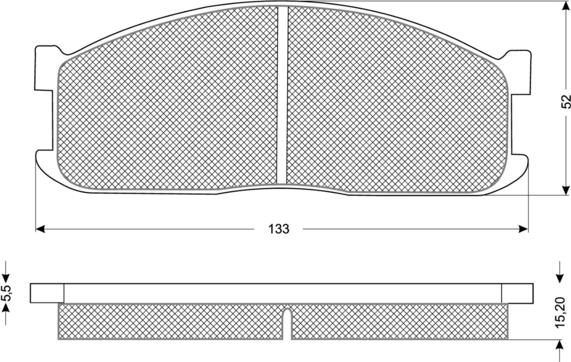 Procodis France PF1116 - Komplet Pločica, disk-kočnica www.molydon.hr