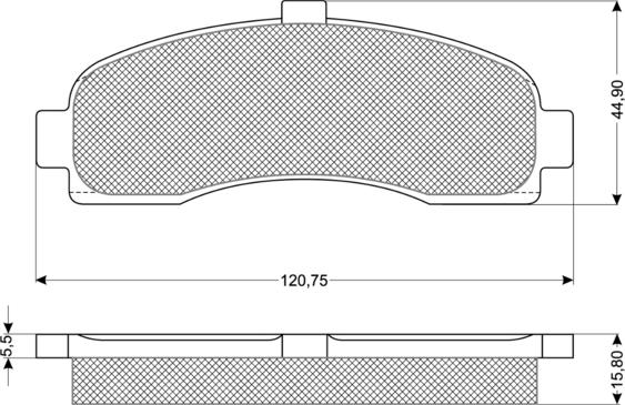 Procodis France PF1110 - Komplet Pločica, disk-kočnica www.molydon.hr