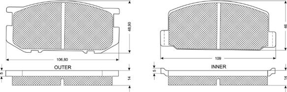 Procodis France PF1118 - Komplet Pločica, disk-kočnica www.molydon.hr