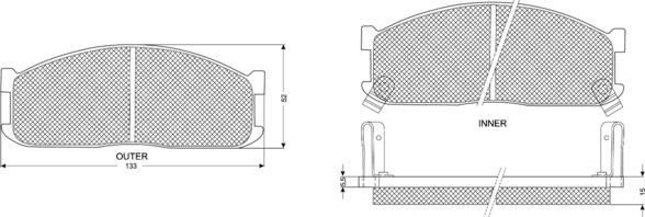 Procodis France PF1117 - Komplet Pločica, disk-kočnica www.molydon.hr