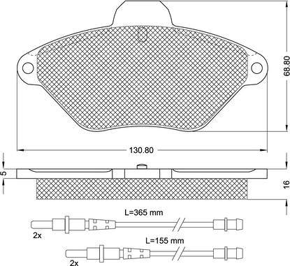 Procodis France PF1189 - Komplet Pločica, disk-kočnica www.molydon.hr