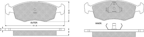 Procodis France PF1185 - Komplet Pločica, disk-kočnica www.molydon.hr