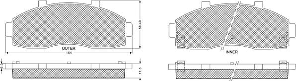 Procodis France PF1183 - Komplet Pločica, disk-kočnica www.molydon.hr