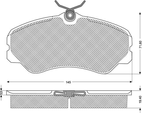 Procodis France PF1131 - Komplet Pločica, disk-kočnica www.molydon.hr