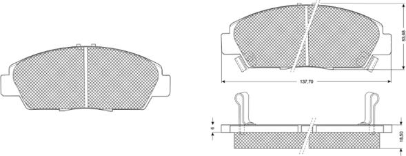 Procodis France PF1138 - Komplet Pločica, disk-kočnica www.molydon.hr