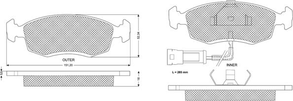 Procodis France PF1133 - Komplet Pločica, disk-kočnica www.molydon.hr