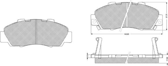 Procodis France PF1137 - Komplet Pločica, disk-kočnica www.molydon.hr