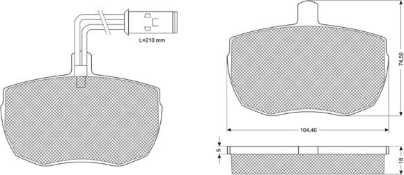 Procodis France PF1123 - Komplet Pločica, disk-kočnica www.molydon.hr