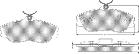 Procodis France PF1127 - Komplet Pločica, disk-kočnica www.molydon.hr