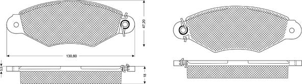 Procodis France PF1175 - Komplet Pločica, disk-kočnica www.molydon.hr