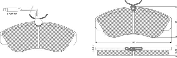 Procodis France PF1173 - Komplet Pločica, disk-kočnica www.molydon.hr