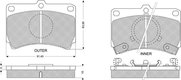 Procodis France PF1177 - Komplet Pločica, disk-kočnica www.molydon.hr