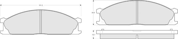 Procodis France PF1340 - Komplet Pločica, disk-kočnica www.molydon.hr