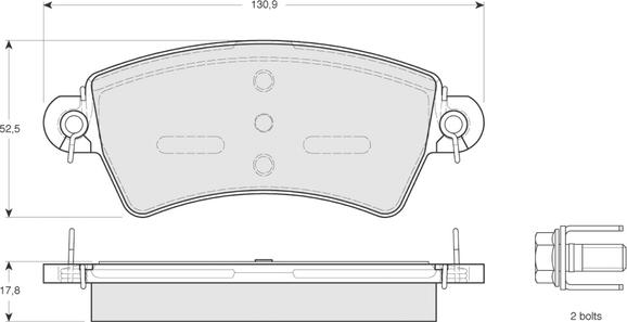 Procodis France PF1341 - Komplet Pločica, disk-kočnica www.molydon.hr