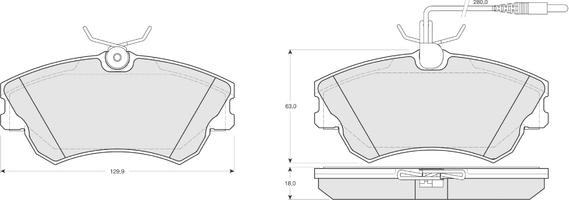 Procodis France PF1347 - Komplet Pločica, disk-kočnica www.molydon.hr