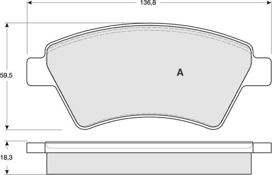 Procodis France PF1354 - Komplet Pločica, disk-kočnica www.molydon.hr