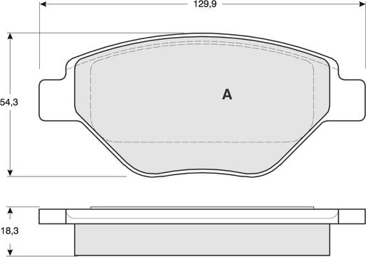 Procodis France PF1353 - Komplet Pločica, disk-kočnica www.molydon.hr