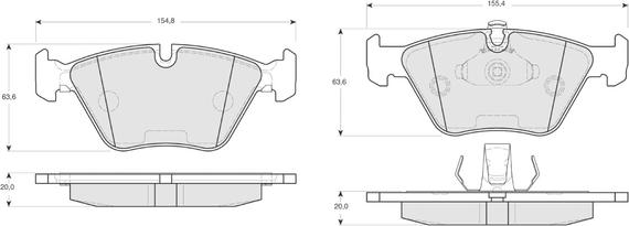 Procodis France PF1318 - Komplet Pločica, disk-kočnica www.molydon.hr