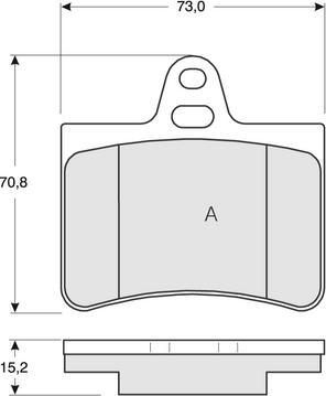 Pex 7.599 - Komplet Pločica, disk-kočnica www.molydon.hr