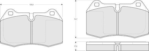 Procodis France PF1324 - Komplet Pločica, disk-kočnica www.molydon.hr