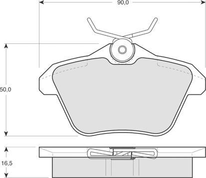 Procodis France PF1268 - Komplet Pločica, disk-kočnica www.molydon.hr