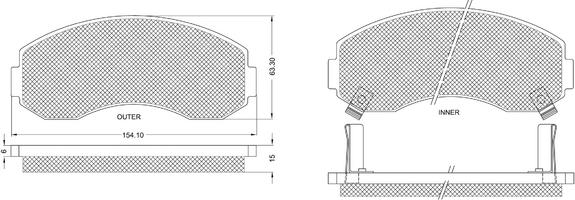 Procodis France PF1208 - Komplet Pločica, disk-kočnica www.molydon.hr