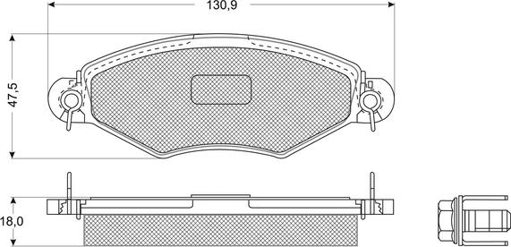 Procodis France PF1215 - Komplet Pločica, disk-kočnica www.molydon.hr