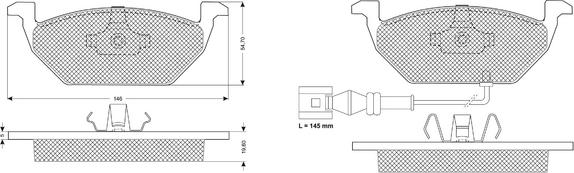 Procodis France PF1211 - Komplet Pločica, disk-kočnica www.molydon.hr