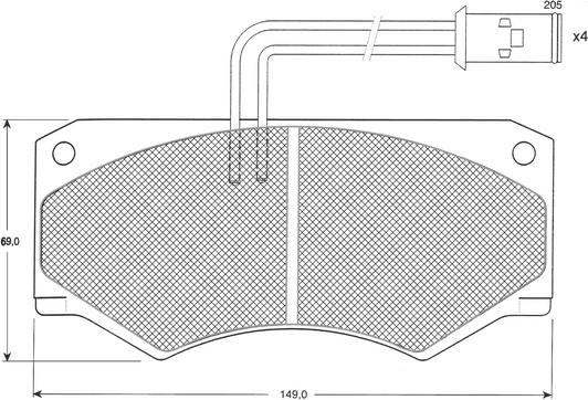 Procodis France PF1236 - Komplet Pločica, disk-kočnica www.molydon.hr