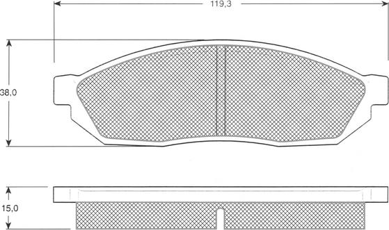 Procodis France PF1228 - Komplet Pločica, disk-kočnica www.molydon.hr