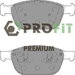 Profit 5005-4238 - Komplet Pločica, disk-kočnica www.molydon.hr