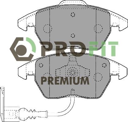 Profit 5005-1641 - Komplet Pločica, disk-kočnica www.molydon.hr