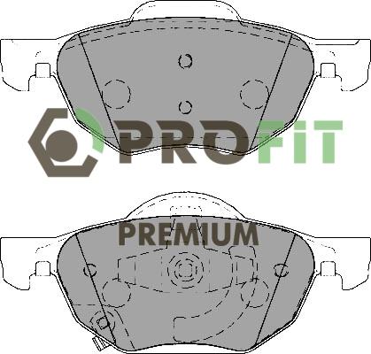 Profit 5005-1704 - Komplet Pločica, disk-kočnica www.molydon.hr