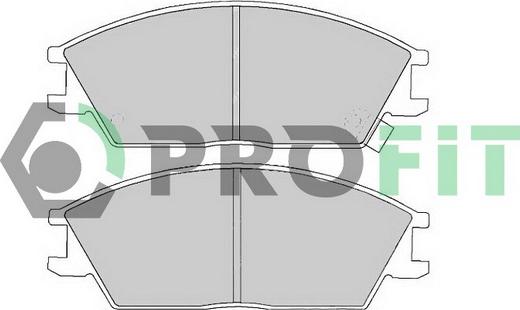 Profit 5000-0435 C - Komplet Pločica, disk-kočnica www.molydon.hr