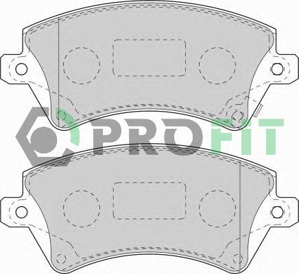 Profit 5000-1573 - Komplet Pločica, disk-kočnica www.molydon.hr