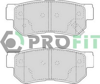 Profit 5000-1606 - Komplet Pločica, disk-kočnica www.molydon.hr