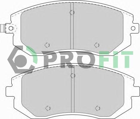 Profit 5000-1639 - Komplet Pločica, disk-kočnica www.molydon.hr